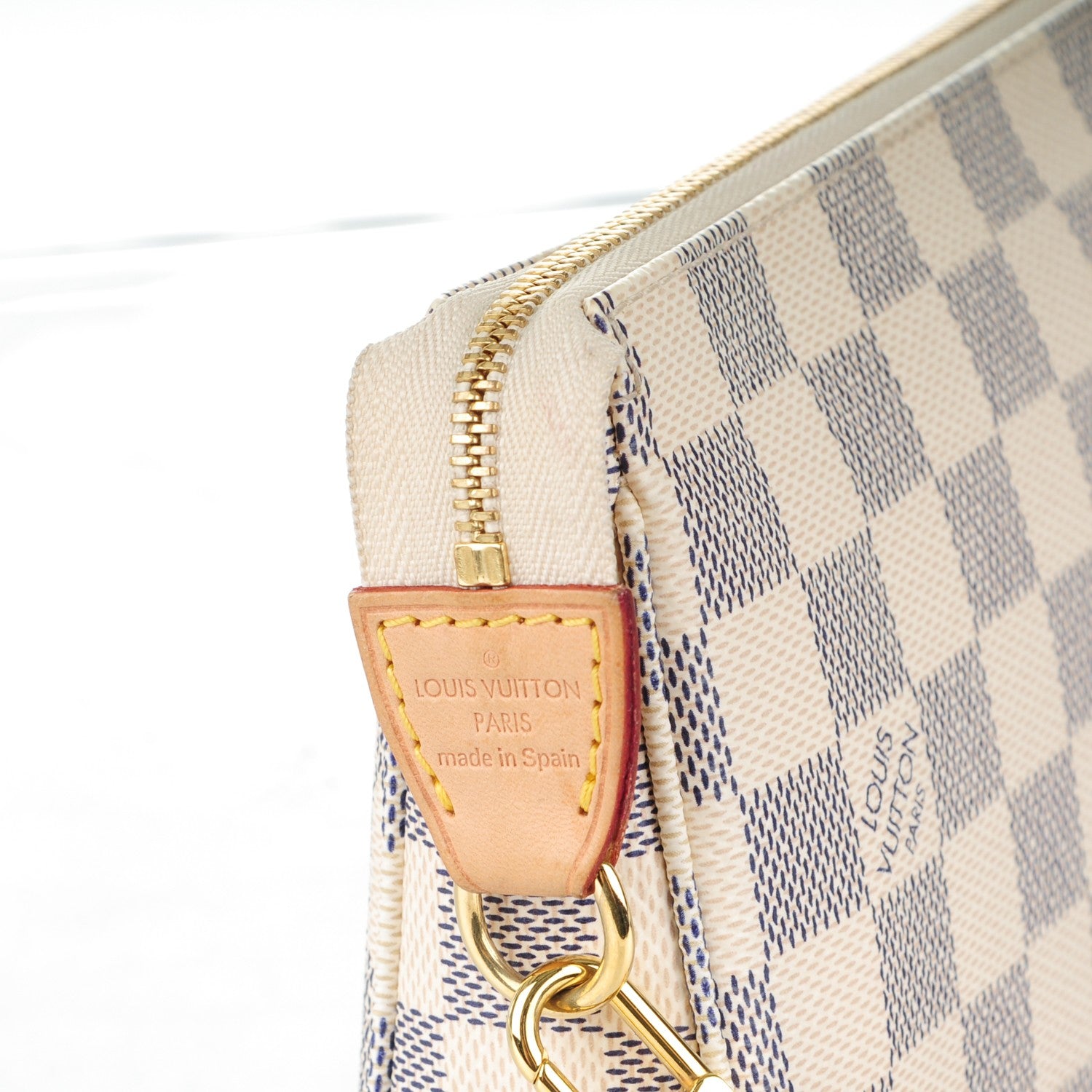 Louis Vuitton Damier Azur Pochette Accessories NM 6 of 7