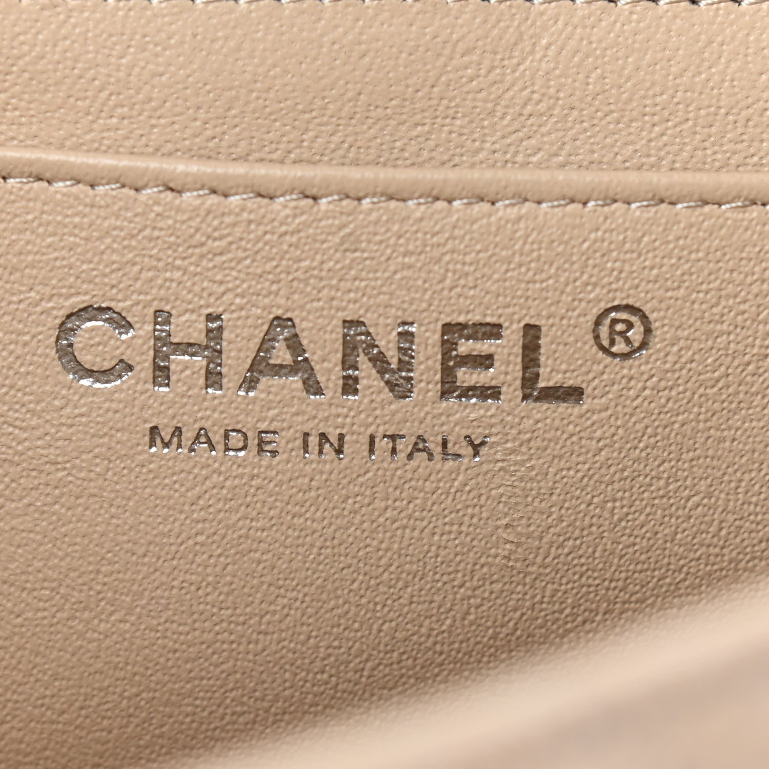 Chanel Caviar Quilted Jumbo Single Flap Beige Clair 6 of 9