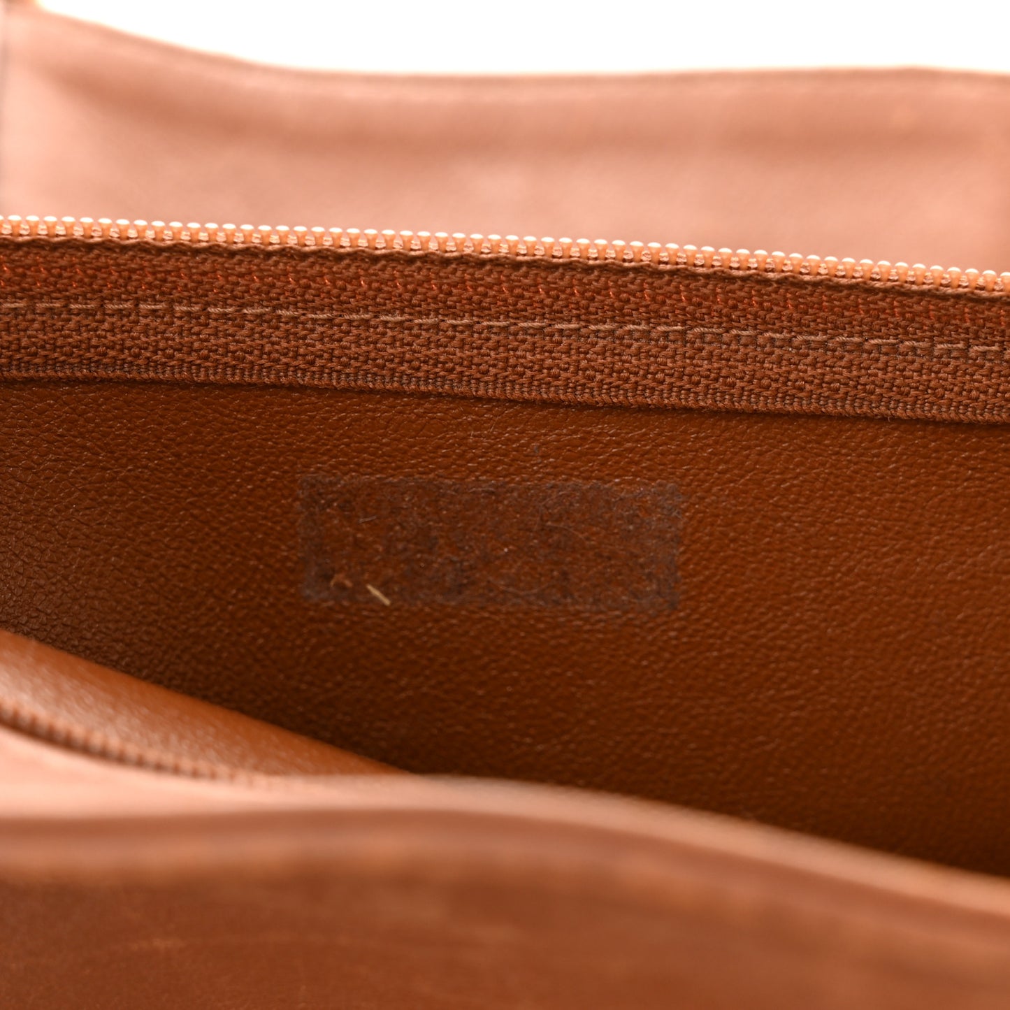 Lambskin Jumbo CC Shoulder Bag Brown