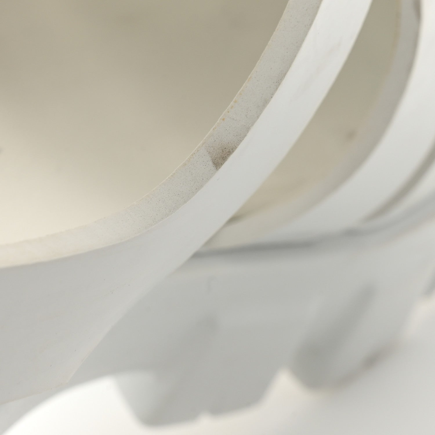 Prada Foam Rubber Metal Triangle Logo Monolith 55mm Cage Sandals White 9 of 9