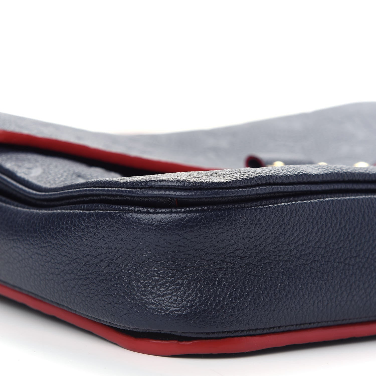 Louis Vuitton Empreinte Pochette Metis Marine Rouge 8 of 9