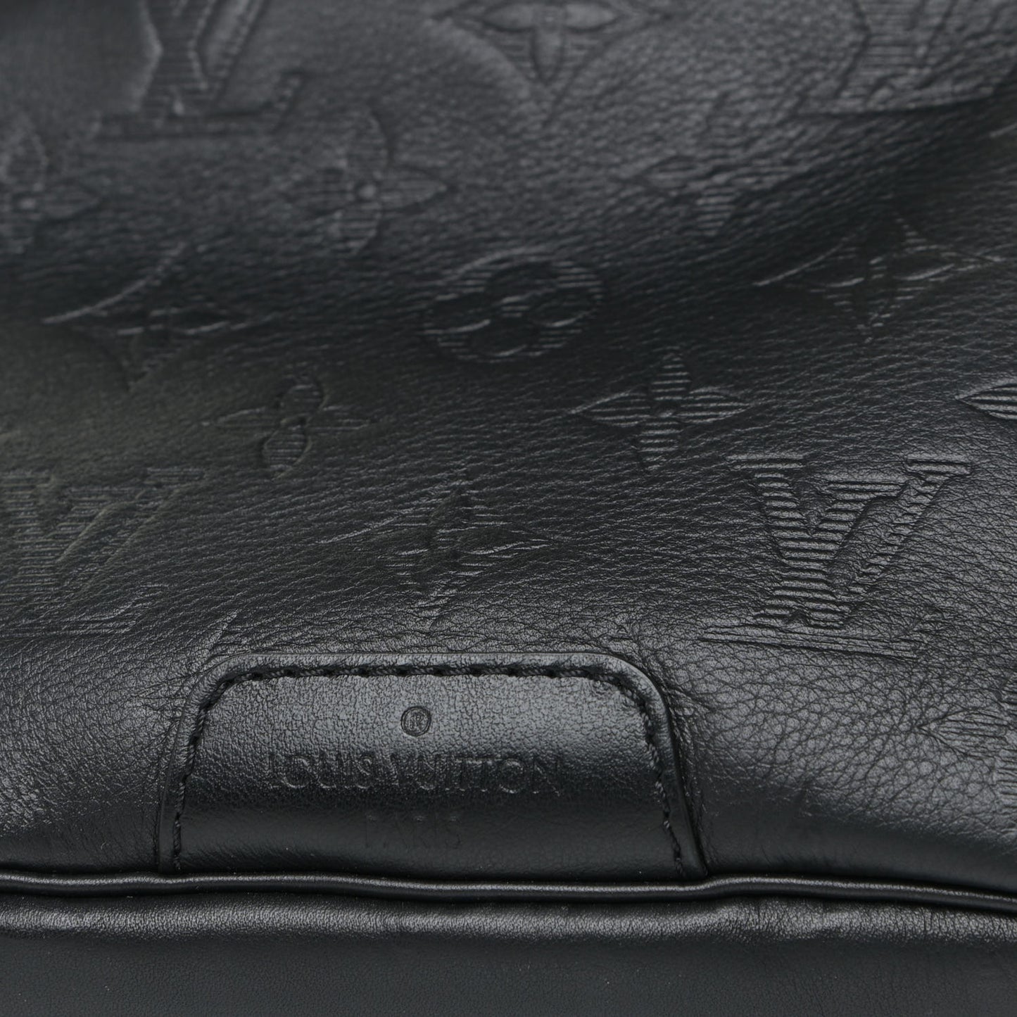 Calfskin Monogram Shadow Discovery Bumbag Black