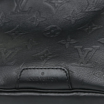 Louis Vuitton Calfskin Monogram Shadow Discovery Bumbag Black 7 of 10