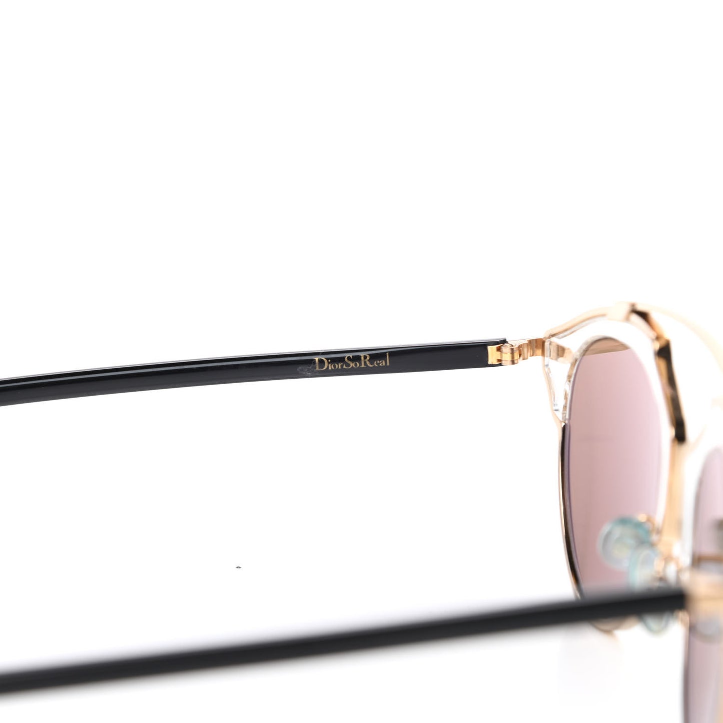 Mirrored So Real Sunglasses Gold