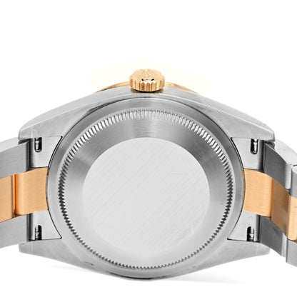 Rolex Stainless Steel 18K Yellow Gold 36mm Oyster Perpetual Explorer Watch Black 124273 4 of 5