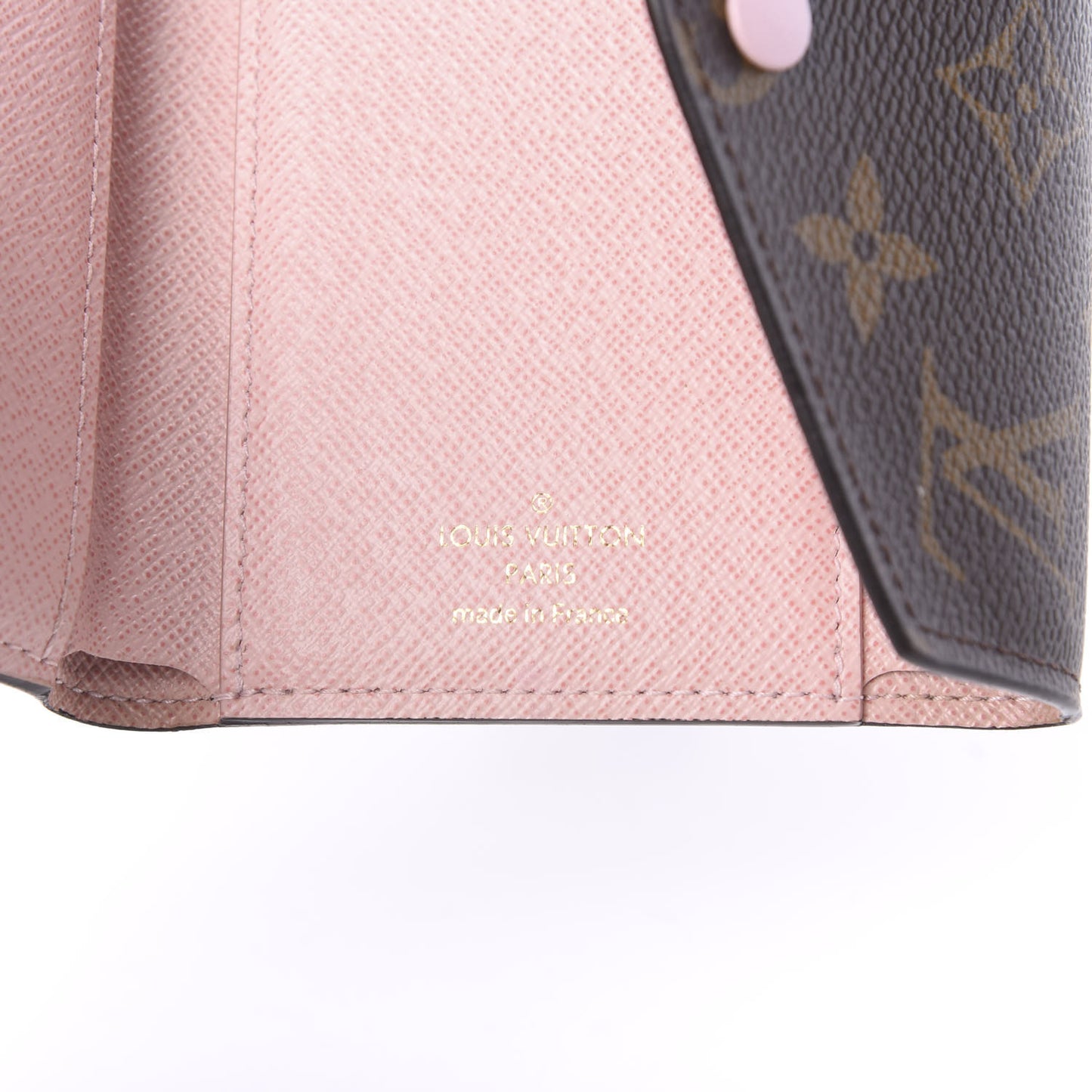 Monogram Victorine Wallet Rose Ballerine