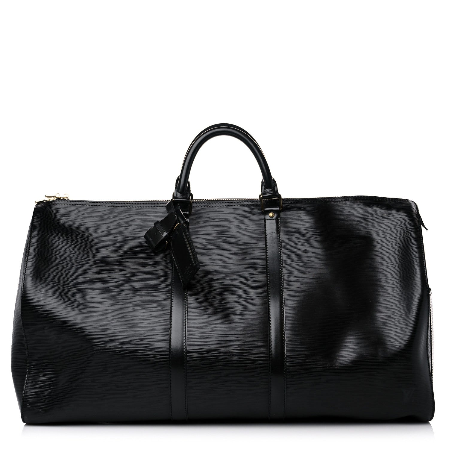 Louis Vuitton Epi Keepall 55 Black 1 of 17