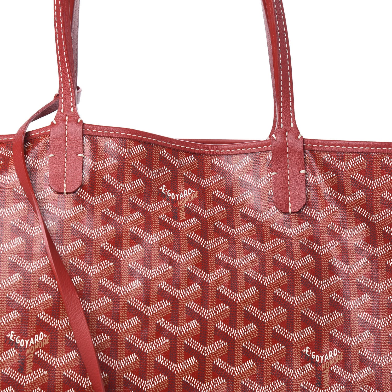 Goyard Goyardine Saint Louis PM Red 11 of 11