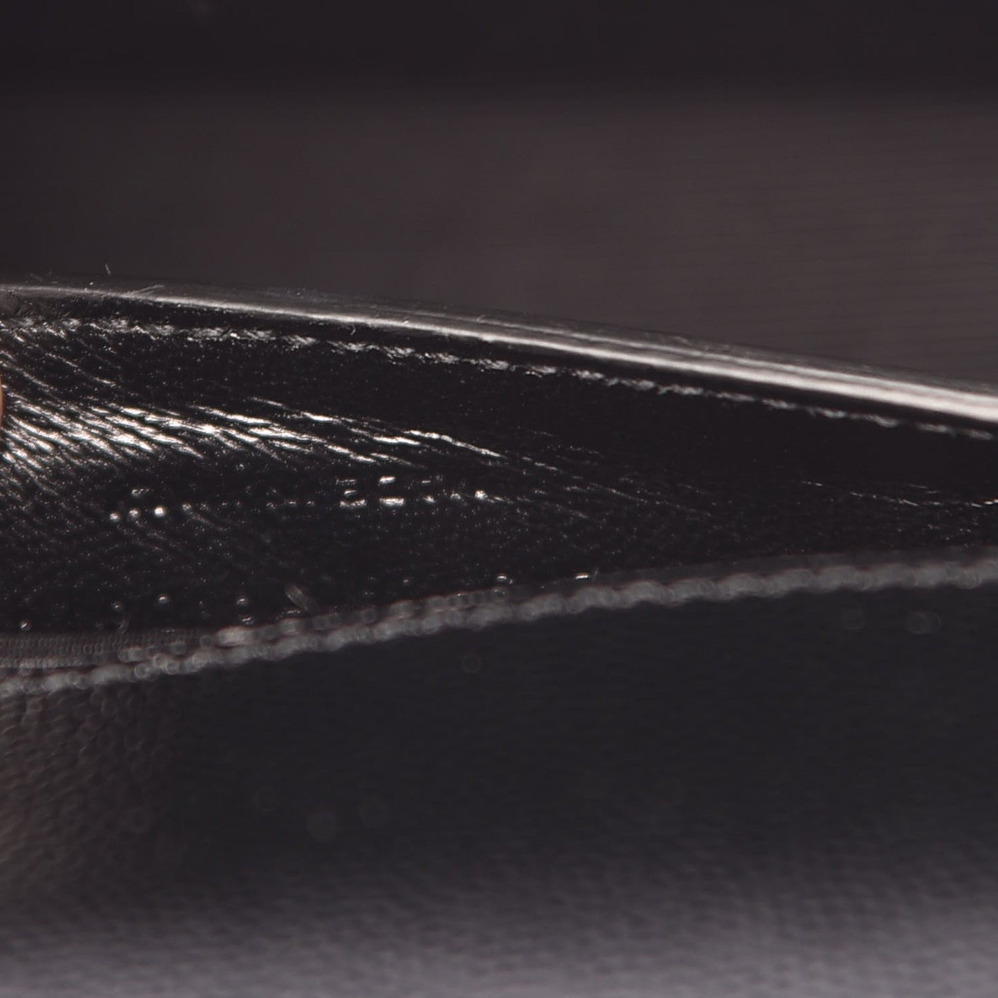 Grain De Poudre Monogram Cassandre Clutch Black