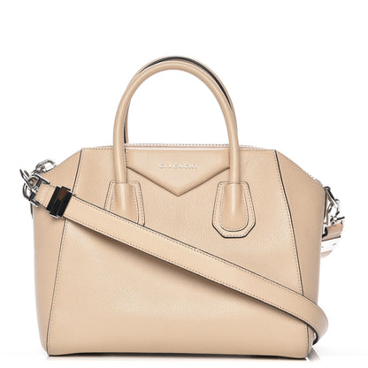 Givenchy Sugar Goatskin Small Antigona Beige Buff 1 of 11