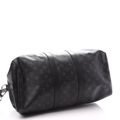Louis Vuitton Monogram Eclipse Keepall Bandouliere 45 3 of 12