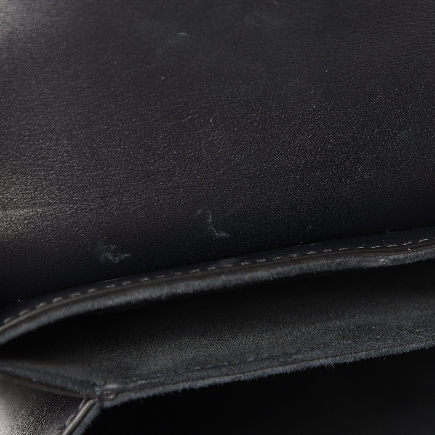 Christian Dior Calfskin Studded Square Dioraddict Flap Black 7 of 10