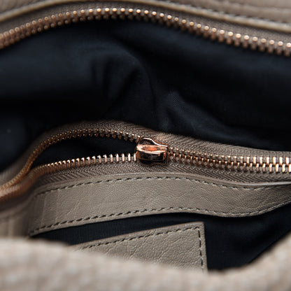 Alexander Wang Pebbled Lambskin Rocco Latte Rose Gold Hardware 8 of 10
