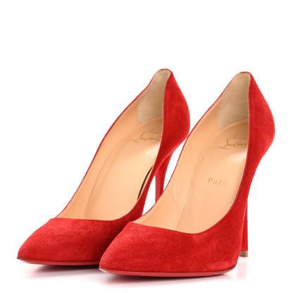 Christian Louboutin Suede So Kate 100 Pumps 39.5 Loubi 4 of 9
