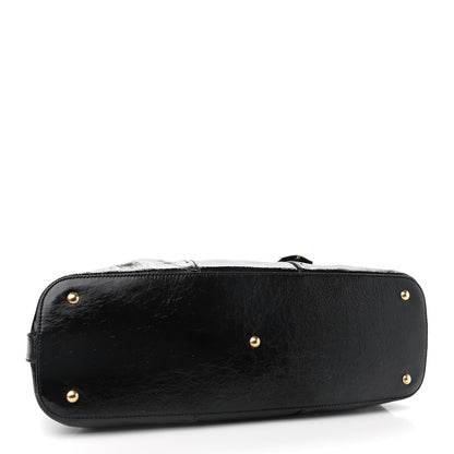 Saint Laurent Patent Oversized Muse Black 4 of 10