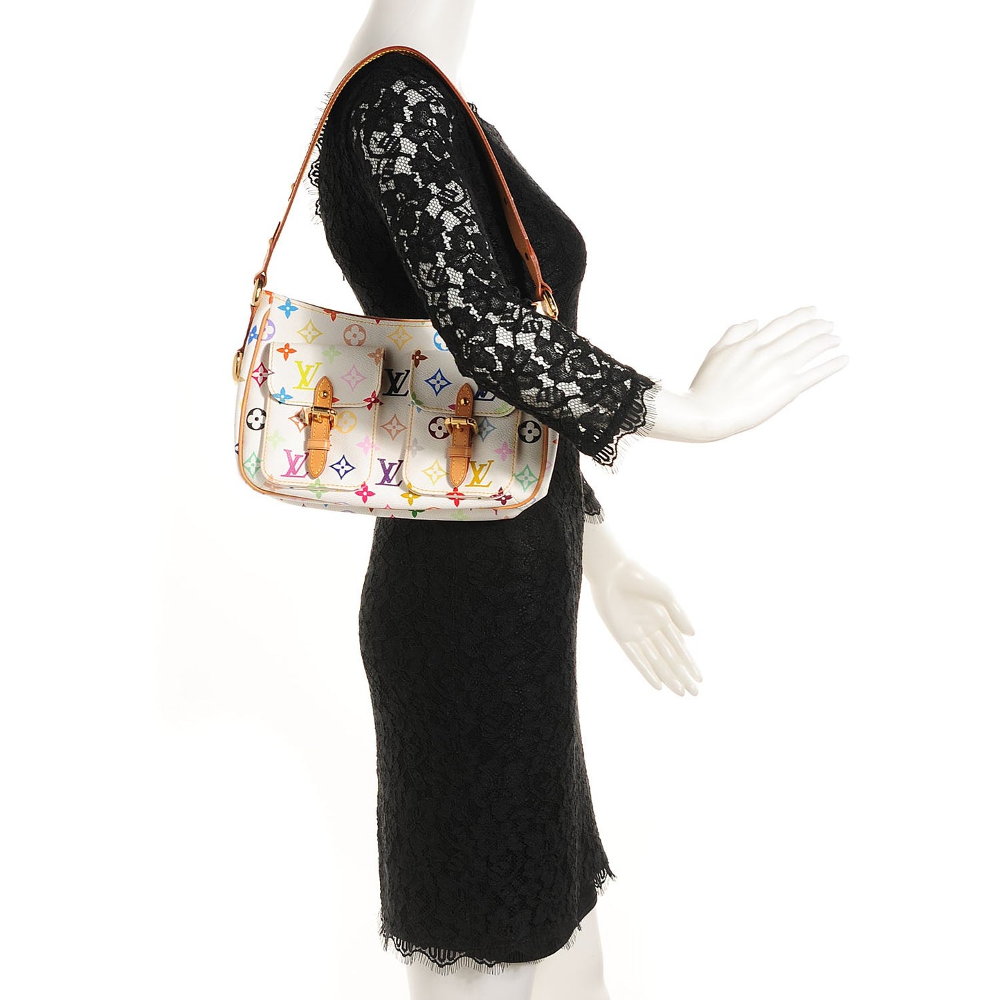 Monogram Multicolor Lodge PM White