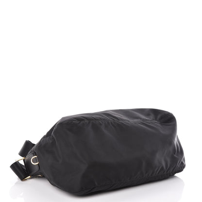 Prada Nylon Vela Colour Messenger Bag Black 4 of 10