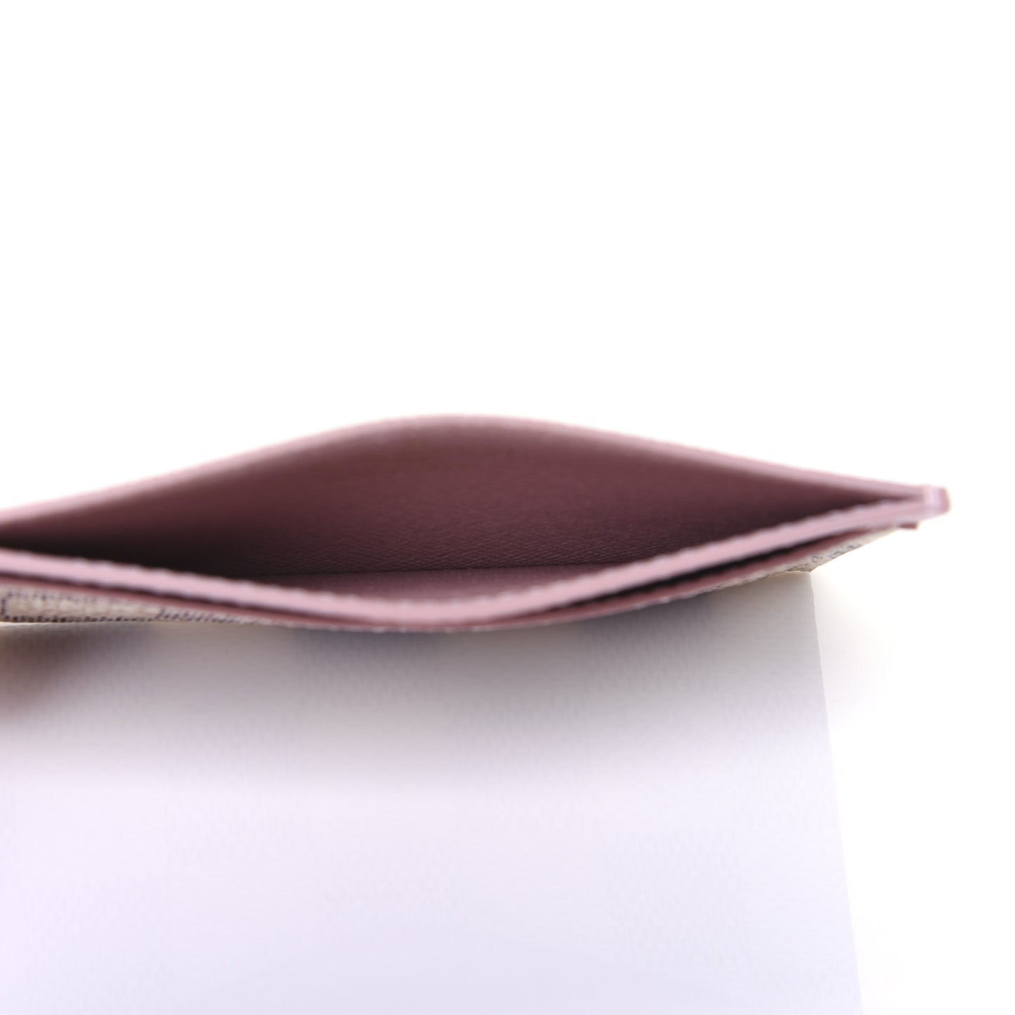 Damier Azur Daily Card Holder Rose Ballerine