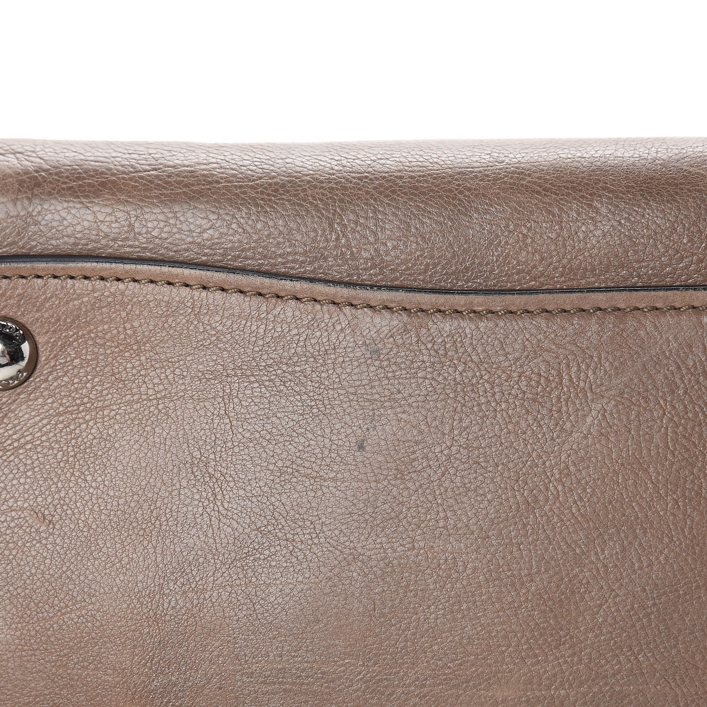 Glace Calf Twin Pocket Tote Bambu