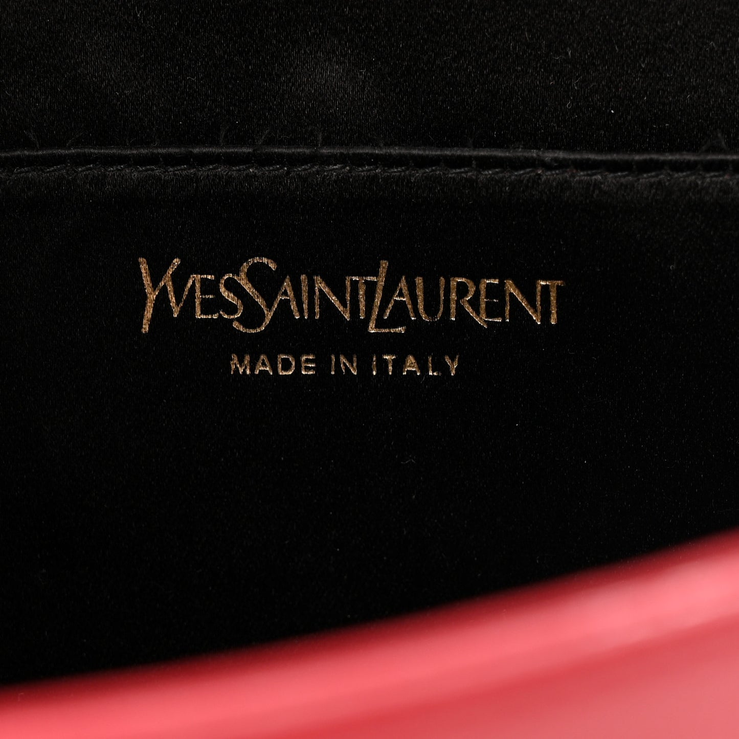 Calfskin Monogram Large Belle De Jour Clutch Red