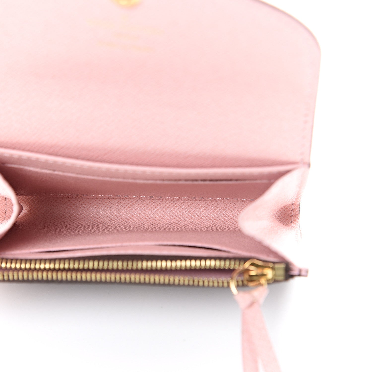 Louis Vuitton Monogram Rosalie Coin Purse Rose Ballerine 4 of 7