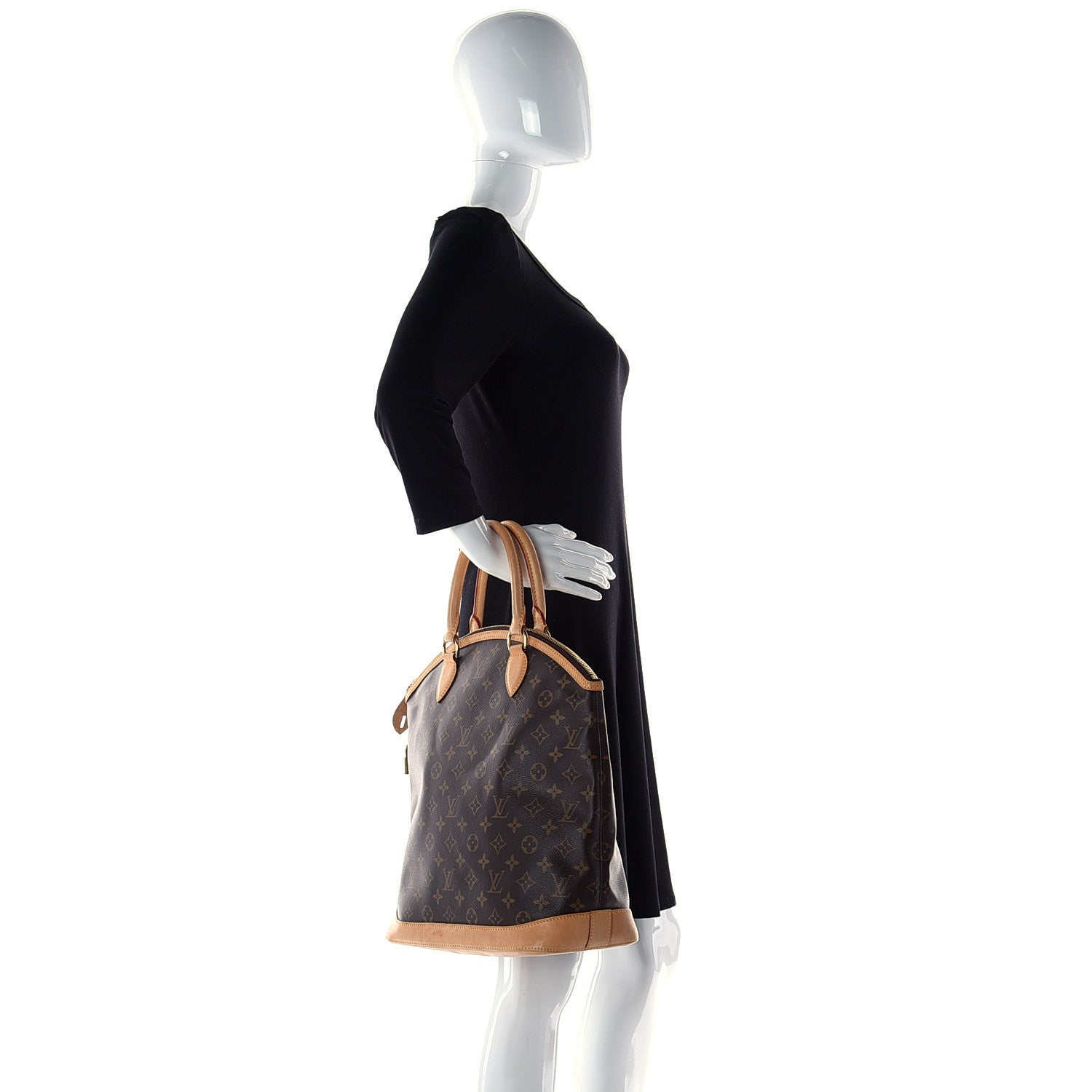 Louis Vuitton Monogram Lockit Vertical 4 of 8