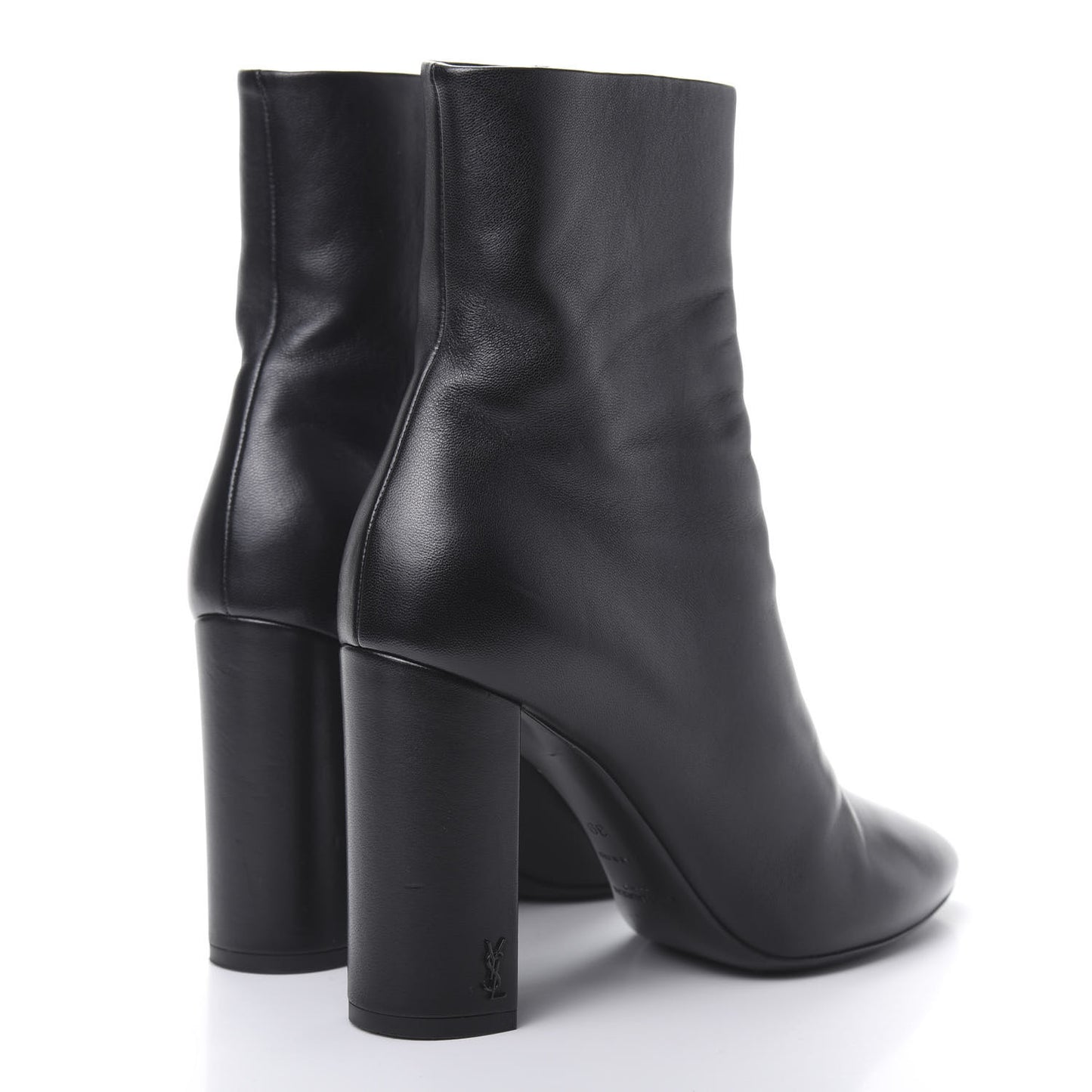 Nappa Vendome Loulou Ankle Zip Boot 39 Black