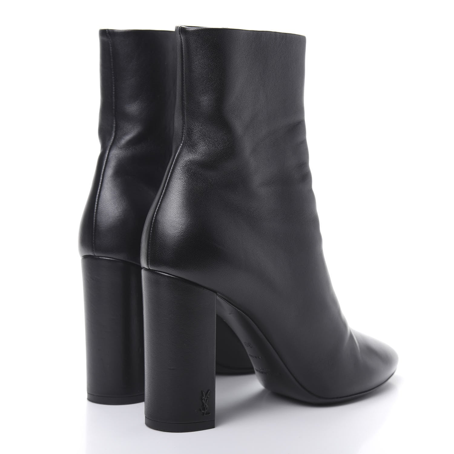 Saint Laurent Nappa Vendome Loulou Ankle Zip Boot 39 Black 4 of 12