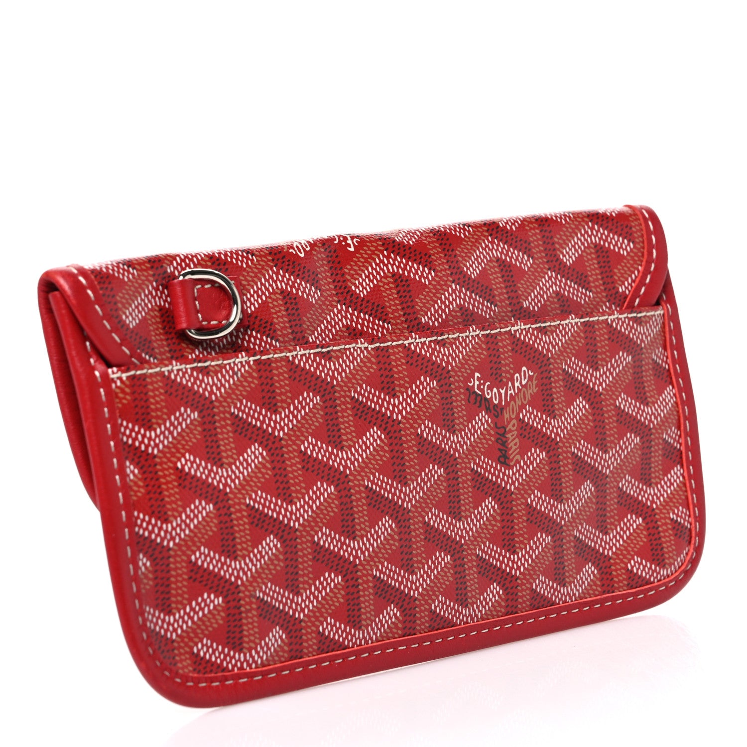 Goyard Goyardine Pouch Red 3 of 6