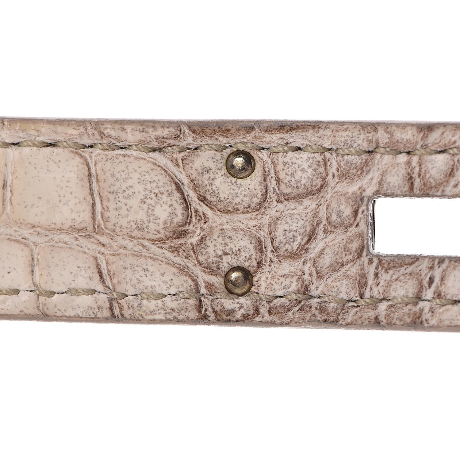 Hermes Matte Niloticus Crocodile Himalaya Birkin 30 Blanc 53 of 56