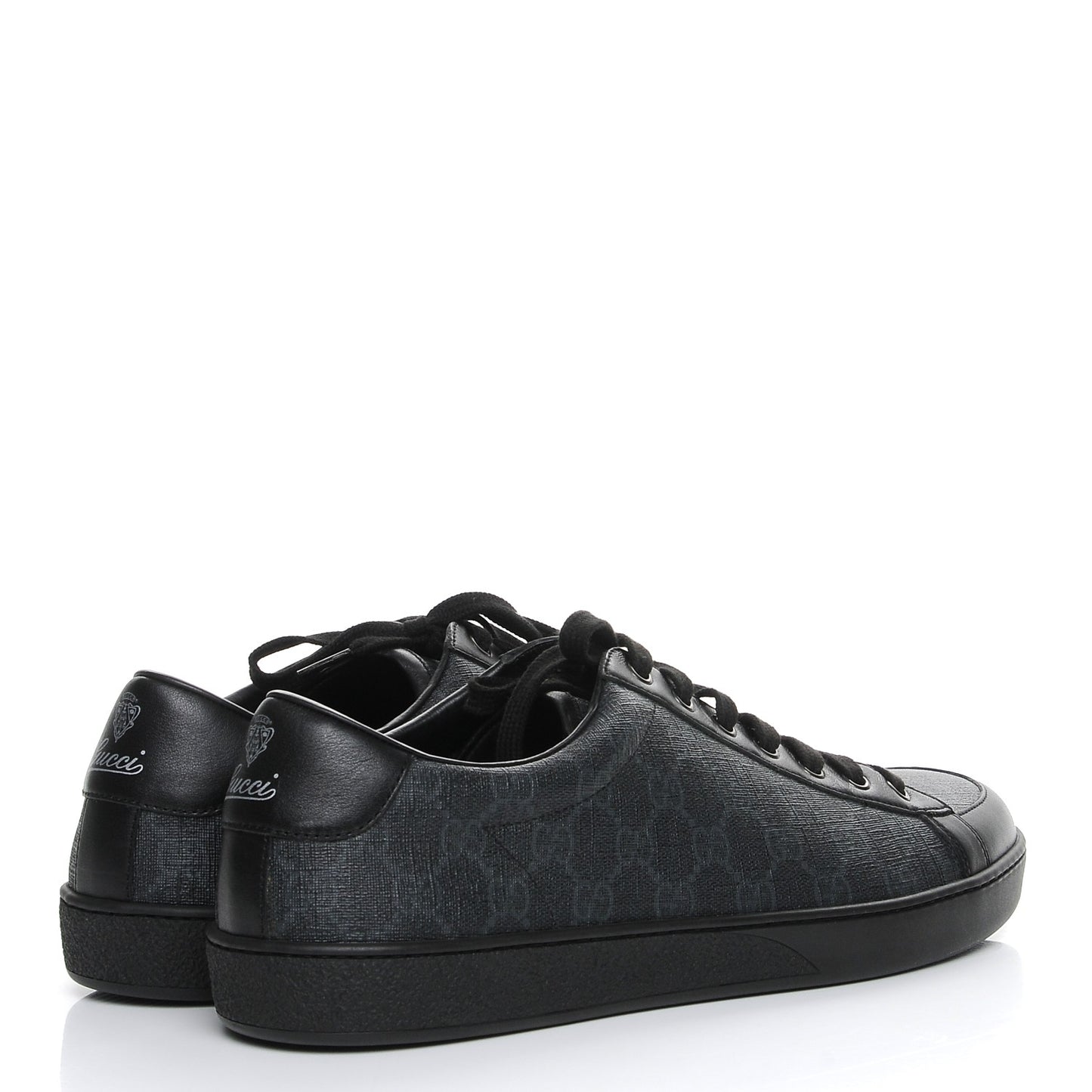 GG Supreme Monogram Sneakers 12 Black