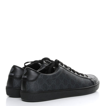 Gucci GG Supreme Monogram Sneakers 12 Black 4 of 10