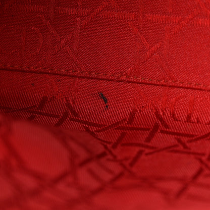 Christian Dior Lambskin Cannage Medium Lady Dior Black 9 of 12