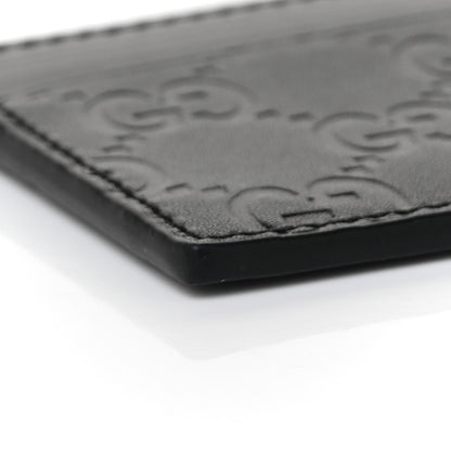 Gucci Guccissima Card Holder Black 8 of 8