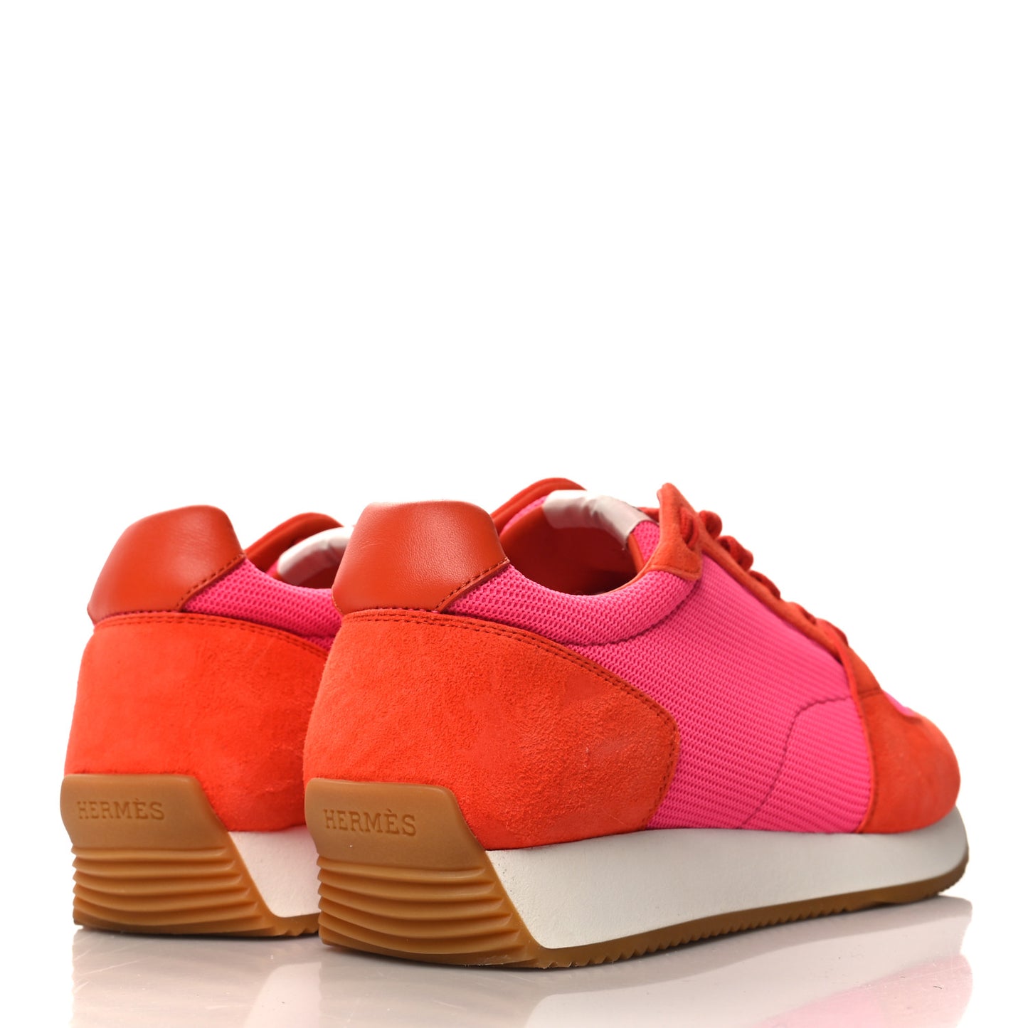 Suede Goatskin Technical Mesh Womens Escape Sneakers 37.5 Rose Sorbet
