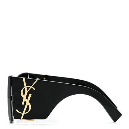 Saint Laurent Acetate Blaze Sunglasses SL M119 Black 3 of 8