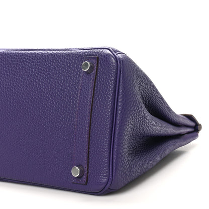 Hermes Togo Birkin 30 Iris 10 of 10