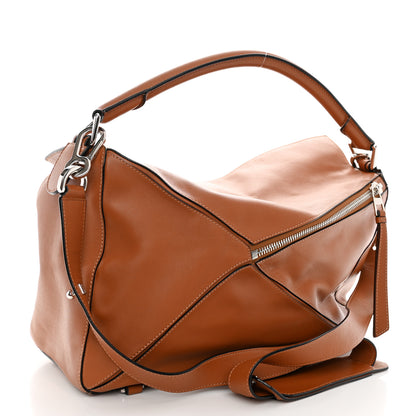 Loewe Calfskin Large Puzzle Bag Tan 3 of 11