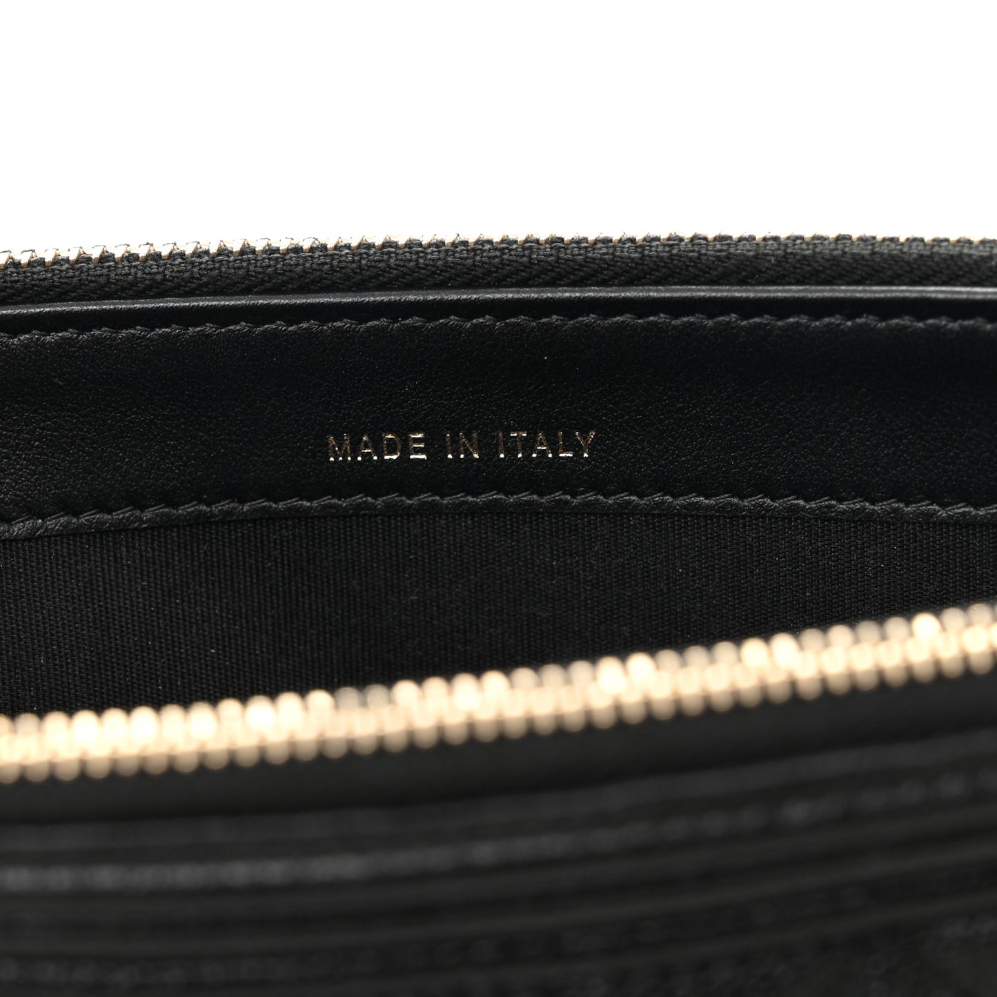 Caviar Quilted Small Boy Clutch With Chain Black