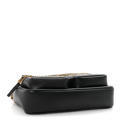 Chanel Calfskin Quilted Large Camera Case Black 4 of 10