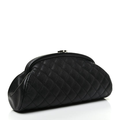 Chanel Caviar Quilted Timeless Clutch Black 3 of 8