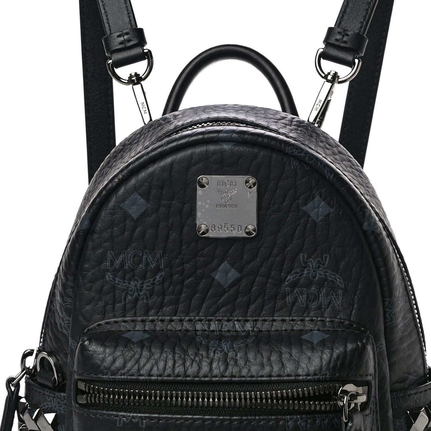 Visetos Side Stud X-Mini Stark Bebe Boo Backpack Black