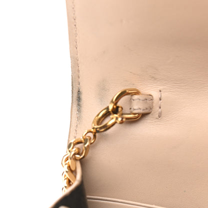 Saint Laurent Smooth Calfskin Classic Monogram Kate Tassel Chain Wallet Light Natural 13 of 13