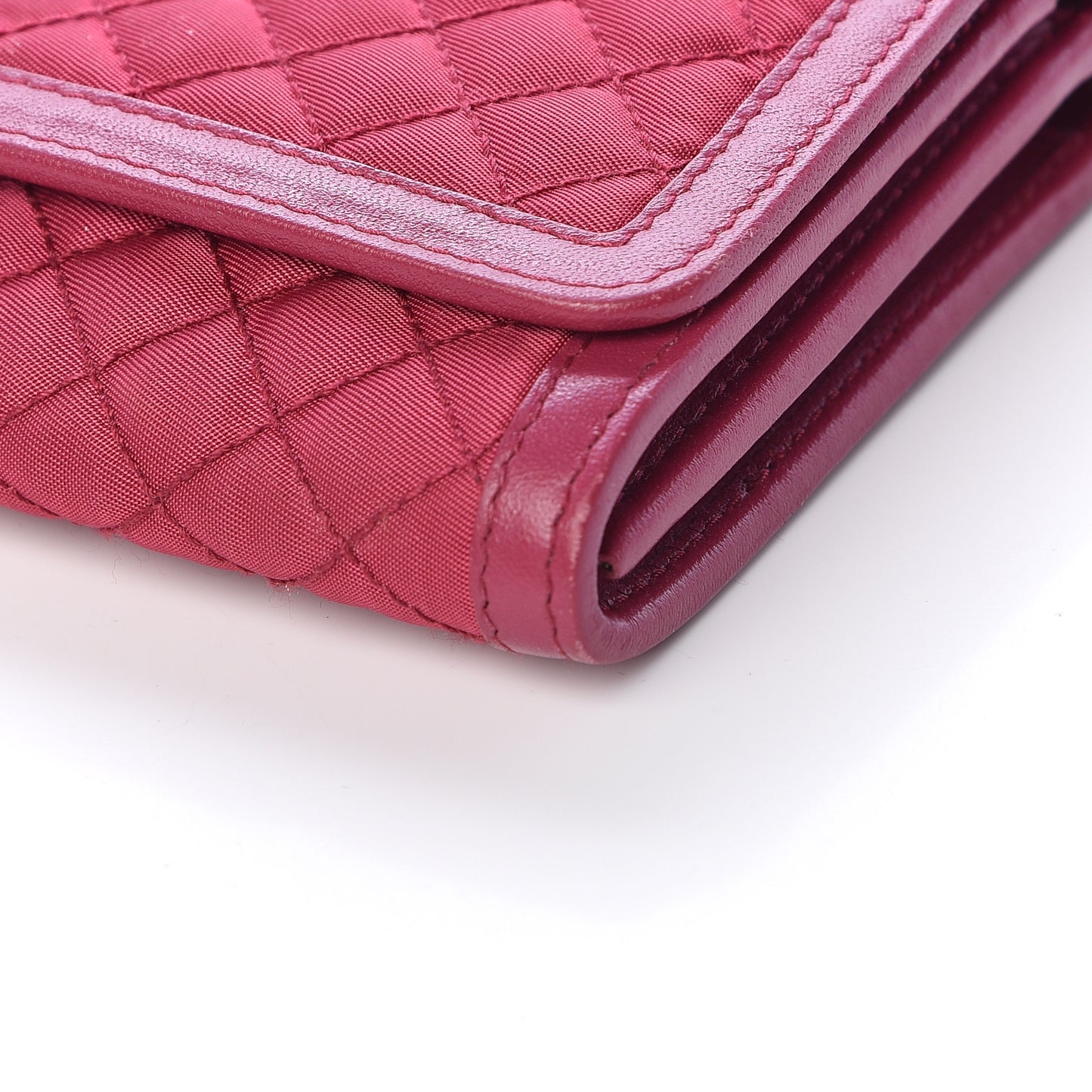 Tessuto Quilted Mini Crossbody Wallet Ibisco