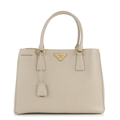Prada Saffiano Lux Medium Tote Pomice 1 of 8