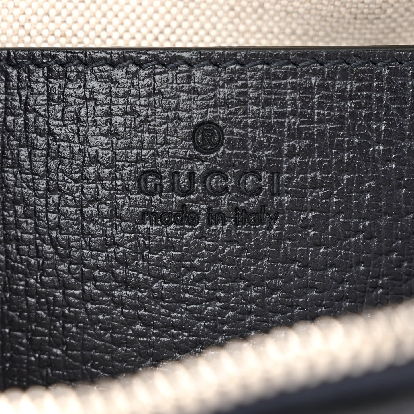 GG Supreme Monogram Textured Dollar Calfskin Web Small Ophidia Dome Shoulder Bag Beige Blue
