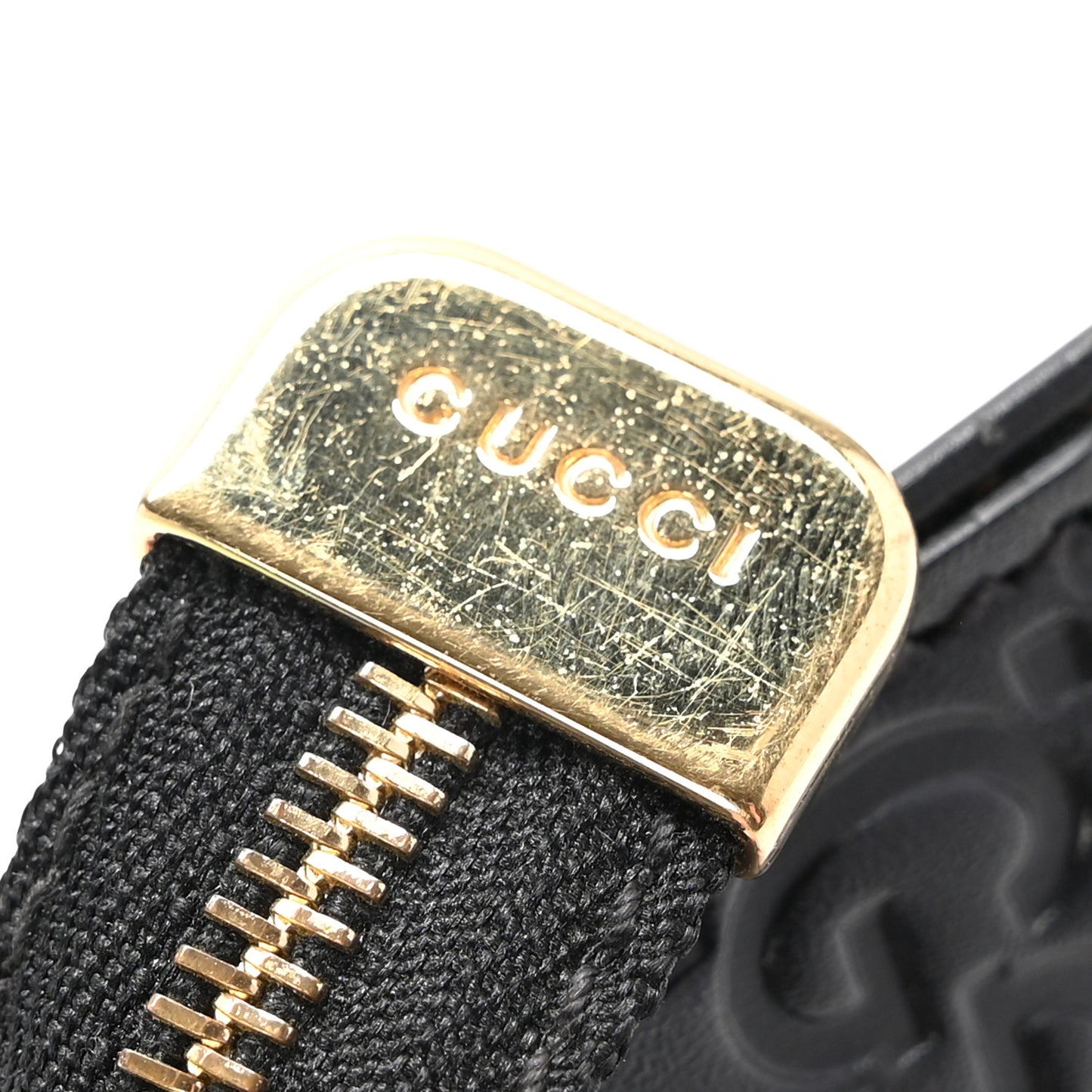 Guccissima Key Case Black