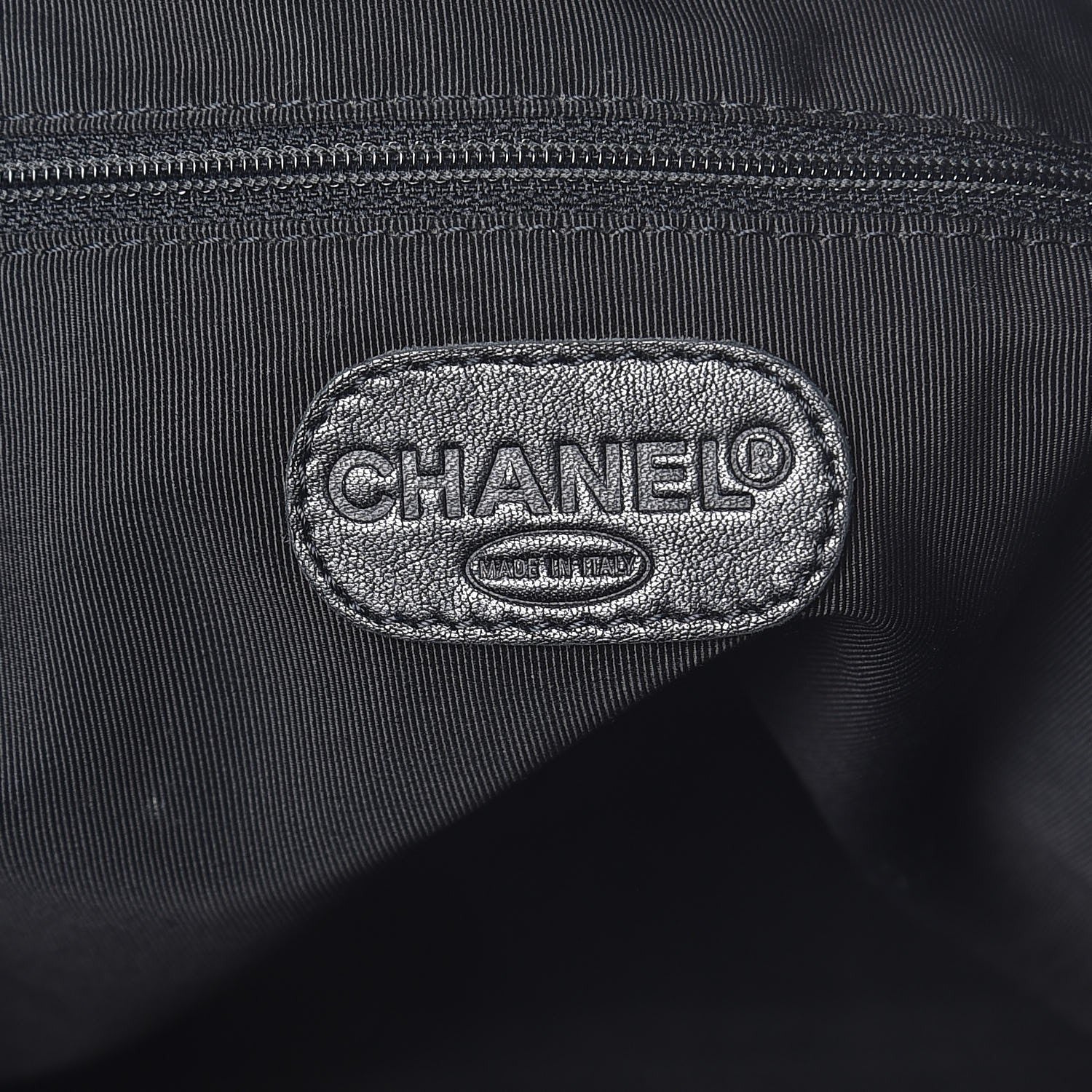 Chanel Calfskin CC Tassel Shopping Tote Black 14 of 16