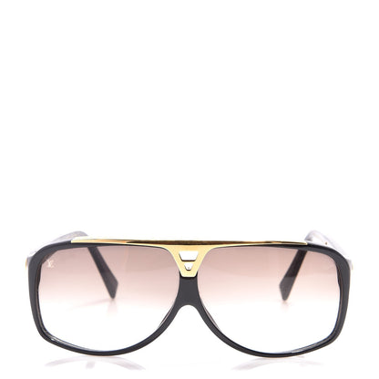 Louis Vuitton Acetate Evidence Sunglasses Z0105E Black 2 of 7