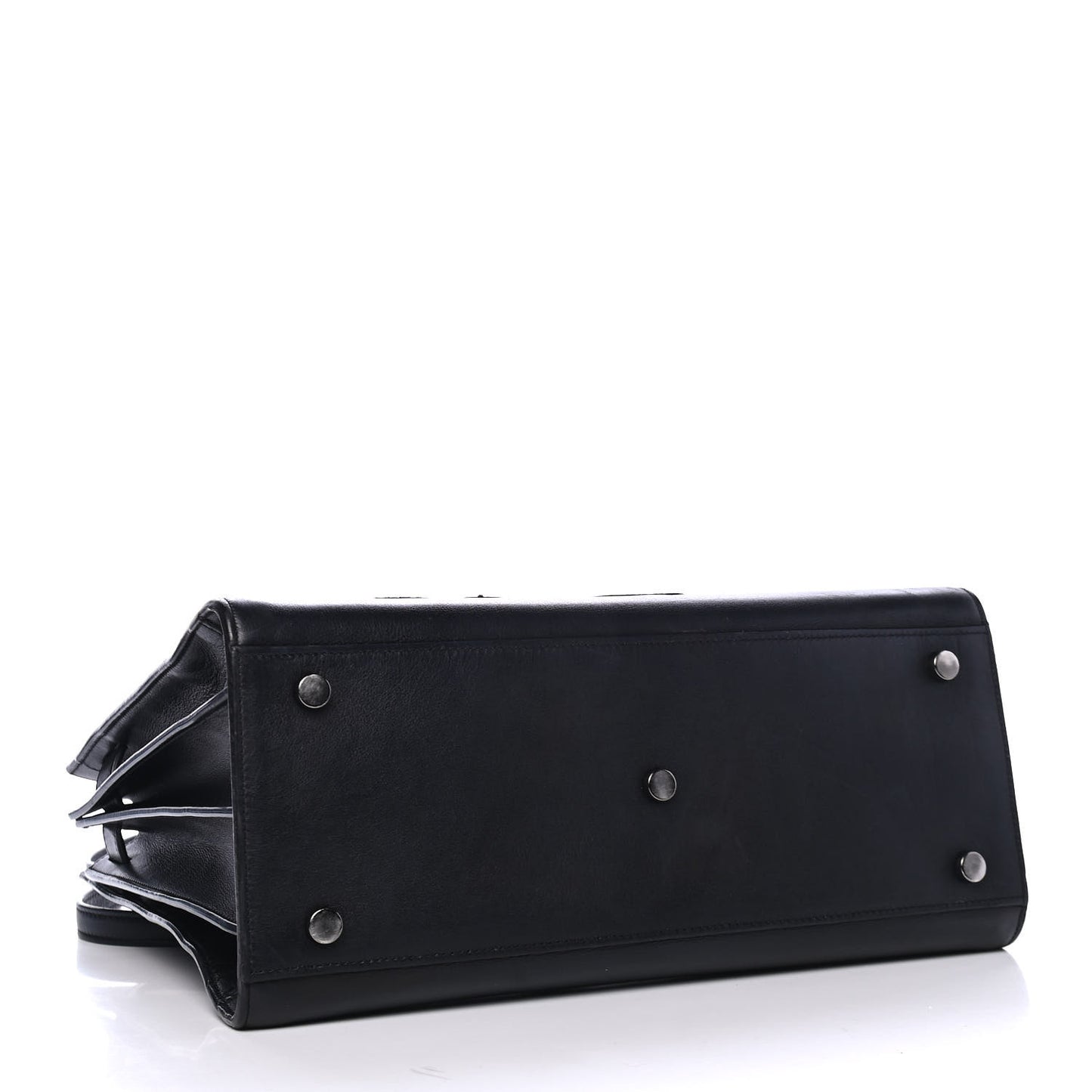 Calfskin Love Patchwork Small Sac De Jour Black
